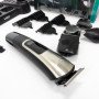 Набір для стрижки VGR 5 в 1 V-111, 9 насадок, Акумуляторний універсальний триммер для стрижки