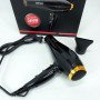Фен Gemei GM 1765 Професійний фен для волосся дві швидкості та три режими для сушіння та укладання волосся