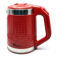 Електрочайник Domotec MS-5027 2000 Вт. Колір: червоний Електрочайник Domotec MS-5027 2000 Вт. Колір: червоний