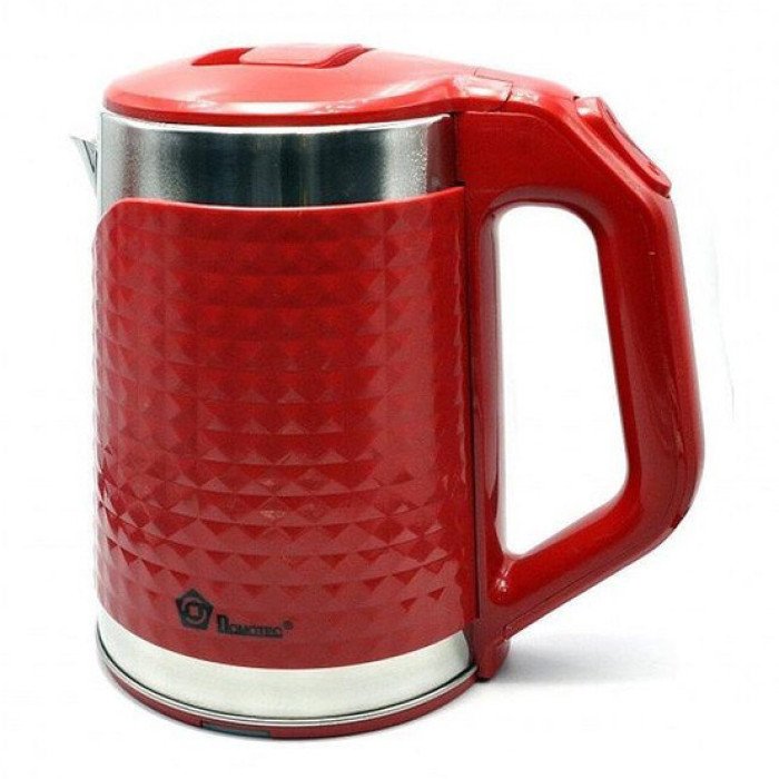 Електрочайник Domotec MS-5027 2000 Вт. Колір: червоний