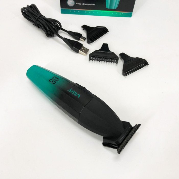 Машинка для стрижки волосся VGR V-906 тример для окантовки та стрижки бороди