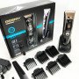 Машинка для стрижки акумуляторна 5 в 1 Gemei GM-800 професійний триммер, електробритва для волосся