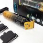 Машинка для стрижки волосся VGR V-929 акумуляторна, Машинка окантувальна професійна для бороди