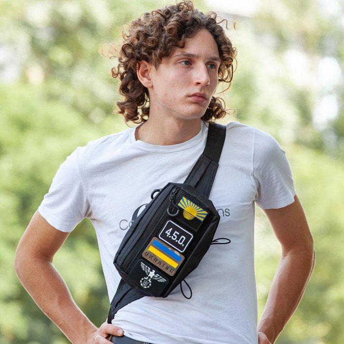 Сумка бананка тактична Cordura | Чоловіча/жіноча | Для спорту, міста, туризму