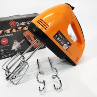 Міксер DOMOTEC R6633O 7 швидкостей 260 Вт 2 віночки, Міксер для молочних коктейлів для дому ручний міксер