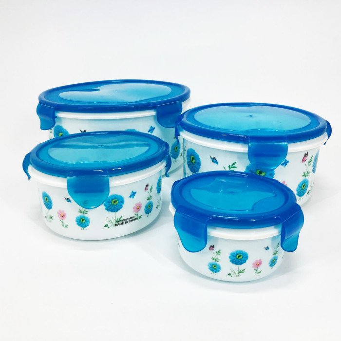 Набір пластикових судків UNIQUE UN-1512. Колір: блакитний