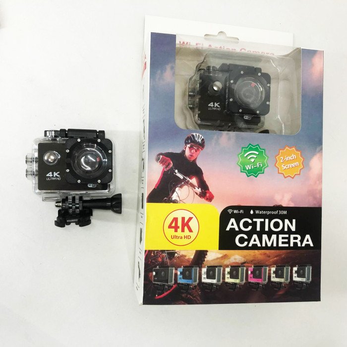 Водонепроникна спортивна екшн камера DVR Sport S2 Wi-Fi/SD, Бодікамера з дисплеєм, Відеокамери sport