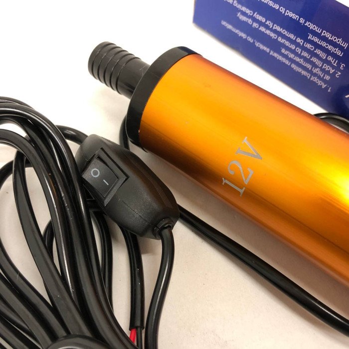 Насос занурювальний для перекачування палива дизеля бензину REWOLT Fuel/Diesel Pump 12В 12л/хв