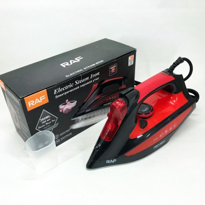 Праска з керамічною підошвою RAF R.1233 потужність 2200Вт 320 мл