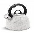 Чайник зі свистком Edenberg EB-1440 з мармуровим покриттям 3л White