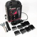 Машинка для стрижки провідна з насадками для волосся та бороди Gemei GM-1016 Pro + Ножиці та Гребінець
