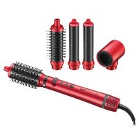 Фен-стайлер VGR 5 в 1 V-475. Колір: червоний