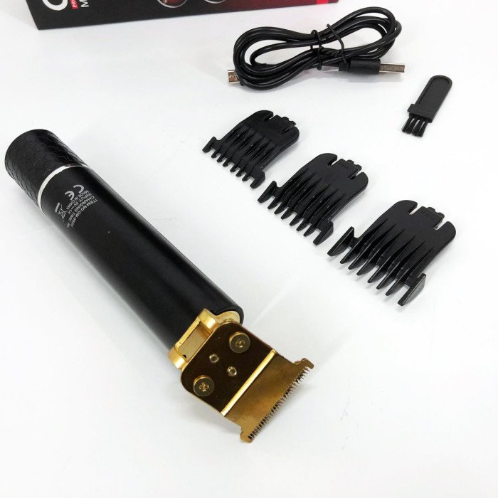 Професійна окантувальна машинка GEEMY GM-6605 для стрижки волосся, окантовки, бороди та вусів