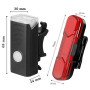 Велоліхтар BSK-HY027-XPG, STOP-5SMD(red), Мигалка з акумулятором на велосипед, Блимаючий велоліхтар