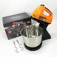 Стаціонарний міксер для кухні на 7 швидкостей Domotec R6637O 250 W Кухонний електричний міксер із чашею
