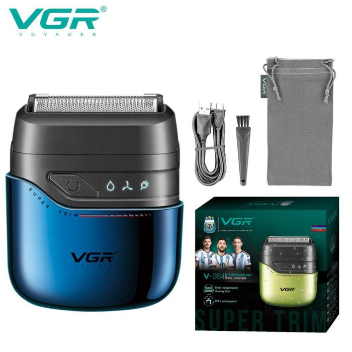 Електробритва VGR V-364 BLUE шейвер