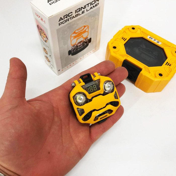 Ліхтар запальничка D72, Подарунок другові запальничка, Електроімпульсна usb запальничка з підзарядкою від usb