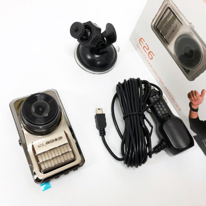 Автомобільний відеореєстратор DVR E26 1080p, Пристрій для автомобіля з відеореєстратором