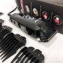 Машинка для стрижки провідна з насадками для волосся та бороди Gemei GM-1016 Pro + Ножиці та Гребінець