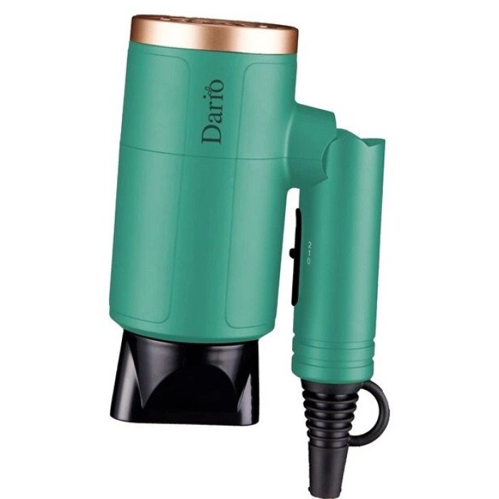 Фен DARIO DHD9314 зелений 1400Вт
