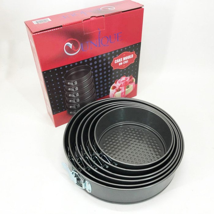 Форми для випікання рознімні Unique UN-1701 набір форм 6шт для випікання кондитерські