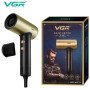 Фен професійний VGR V-441 з 3 рівнями обдування та 4 рівнями температури
