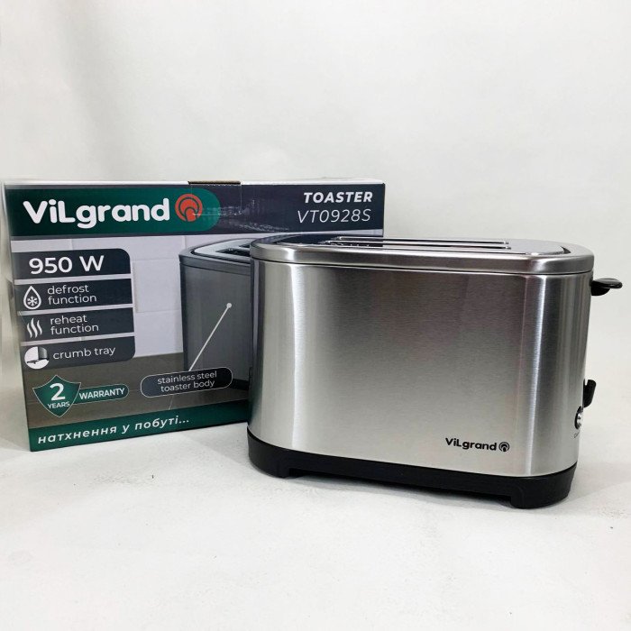 Тостер ViLgrand VT0928S