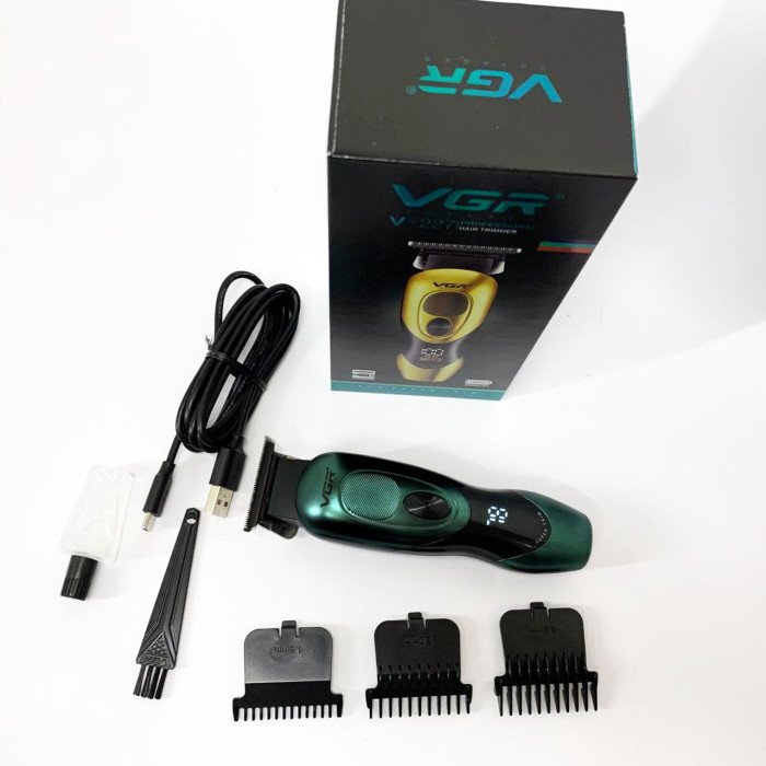 Тример VGR V-227 GREEN. Колір: зелений