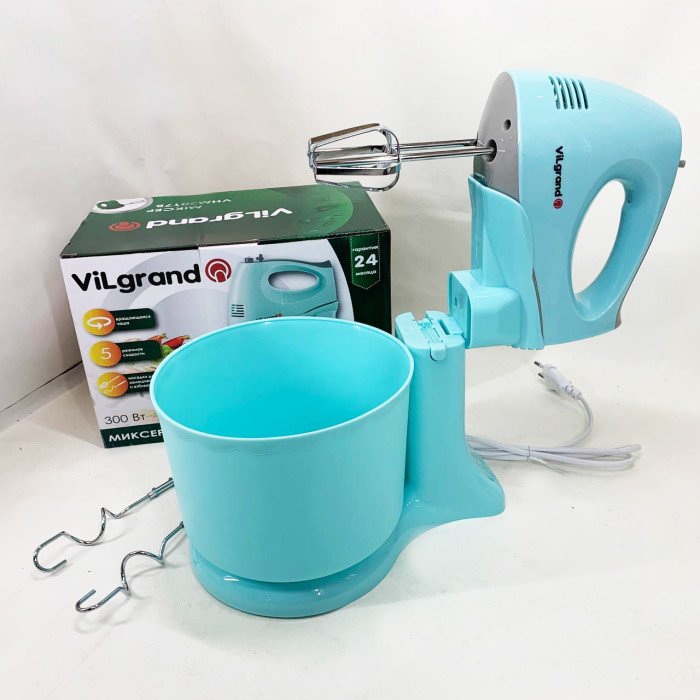 Міксер ViLgrand VHM3017B. Колір: блакитний