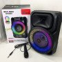 Портативна караоке колонка SPS 8147 Bluetooth 20W з мікрофоном та RGB-підсвічуванням