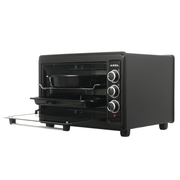 Електрична піч ASEL AF-33-23. Колір: чорний