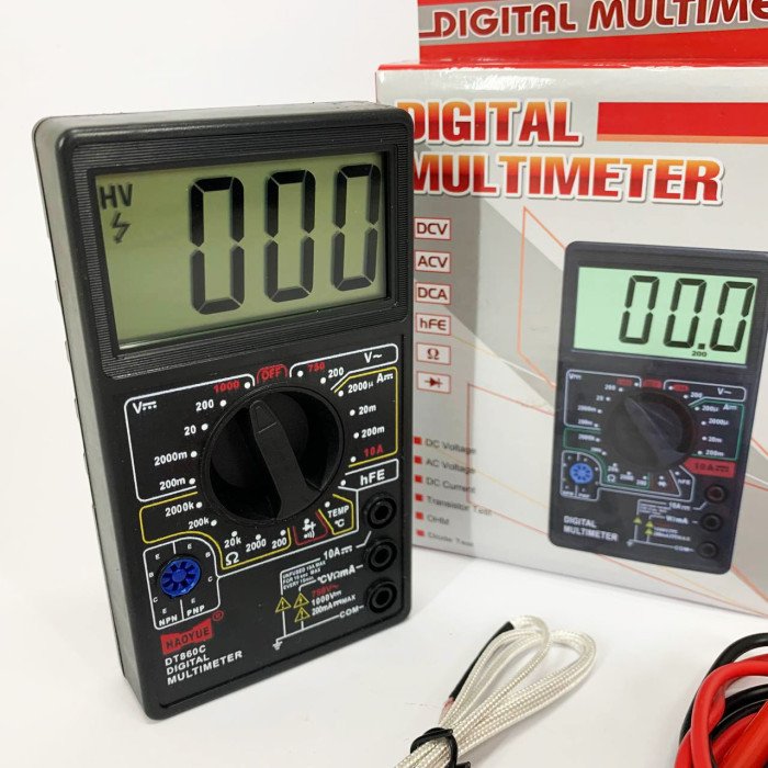 Мультиметр HAOYUE DT860C/700C black