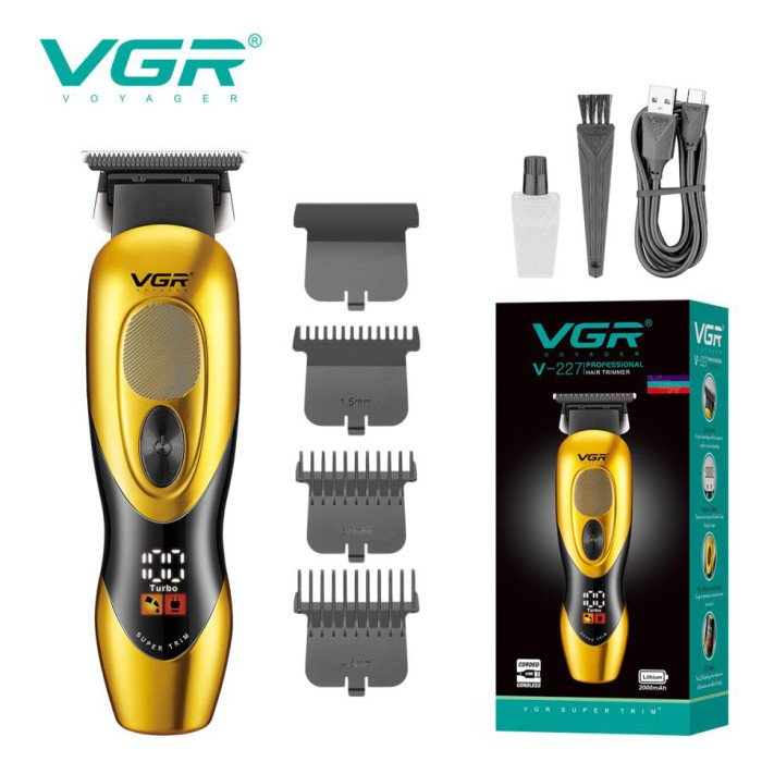 Тример VGR V-227 GOLD. Колір: золотий