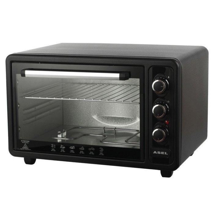 Електрична піч ASEL AF-40-23. Колір: чорний
