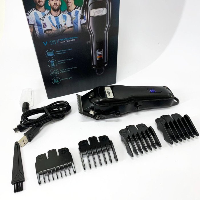 Акумуляторна машинка для стрижки VGR V-251