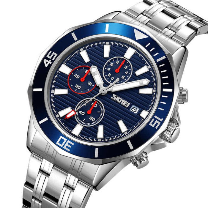 Годинник наручний чоловічий SKMEI 9335SIBU