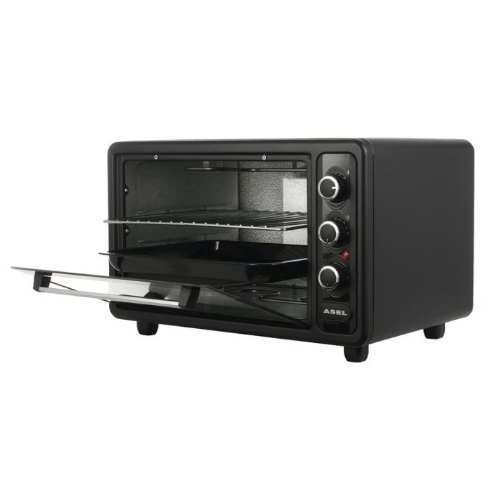 Електрична піч ASEL AF-40-23. Колір: чорний