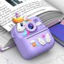 Дитячий фотоапарат миттєвого друку S11 Purple