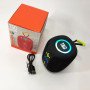Портативна Bluetooth колонка TG658 8W з RGB підсвічуванням, Бездротова колонка потужна. Колір: чорний