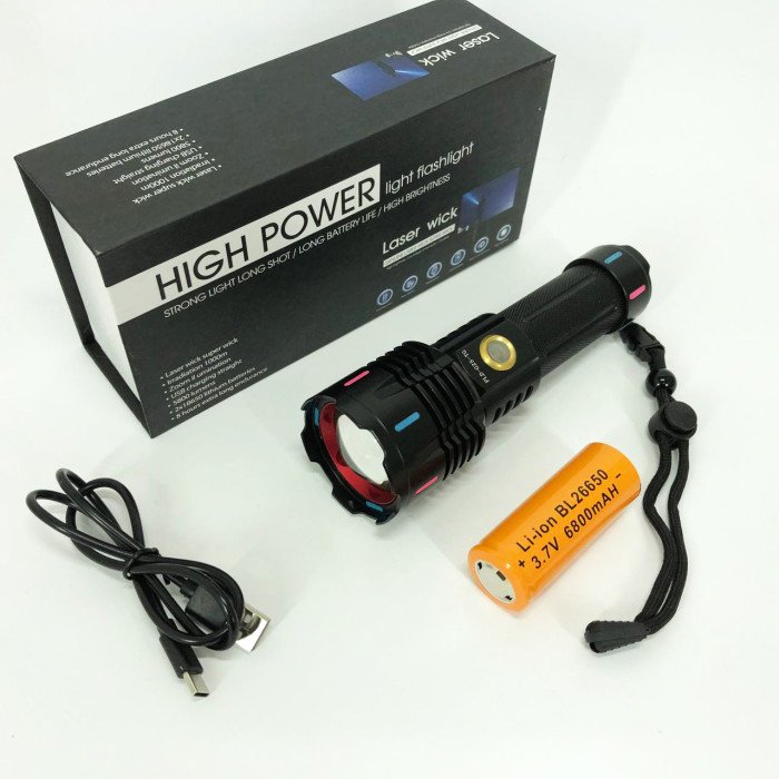 Ліхтар X-BALOG FLUORESCENCE G25 PM30-TG, Надпотужний ліхтарик, Яскравий ліхтарик, Якісний ліхтарик