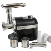 М'ясорубка Rainberg RB-2270 з реверсом та насадками для шатківниці та ковбас 3800W Black
