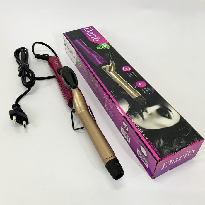 Щипці для завивки волосся DARIO DHC6519. Колір: фіолетовий