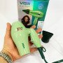 Фен для волосся дорожній VGR V-432 GREEN, з концентратором 1000 Вт, іонізація та 2 режими. Колір: зелений