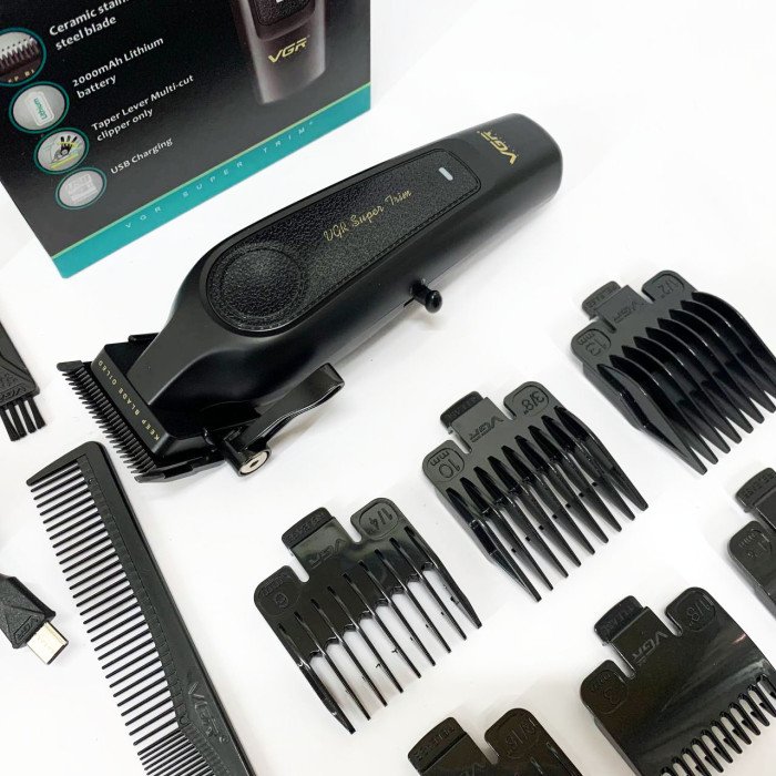 Акумуляторна машинка для стрижки VGR V-197