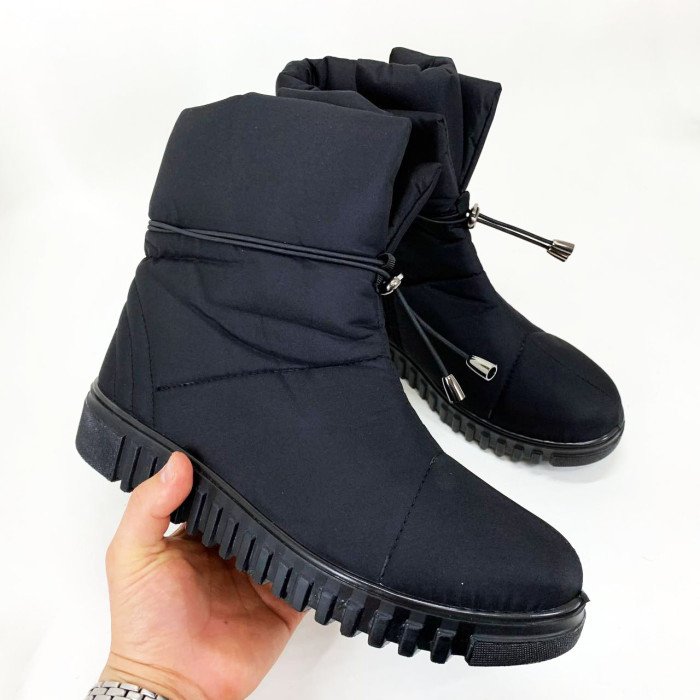 Черевики жіночі утеплені чорні 42р 27см, Утеплені валянки жіночі, Теплі бурки жіночі