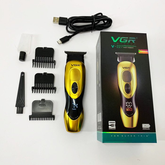 Тример VGR V-227 GOLD. Колір: золотий