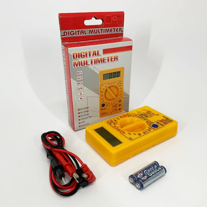 Мультиметр HAOYUE DT830D yellow