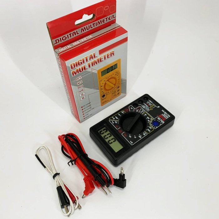 Мультиметр HAOYUE DT830C black