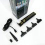 Професійна акумуляторна машинка для стрижки VGR V-009 тример для бороди та вусів. Колір: золотий
