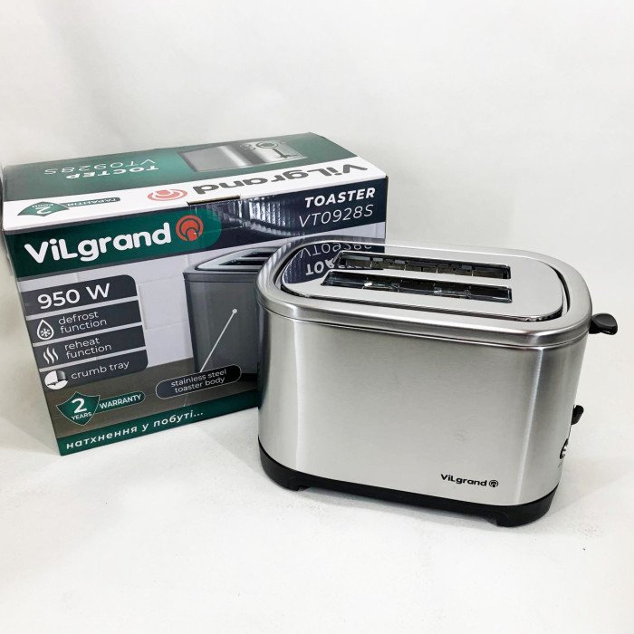 Тостер ViLgrand VT0928S